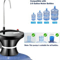 Automatic Electric Water Bottle Pump – USB Rechargeable Drinking Water Dispenser for 5 Gallon Bottles