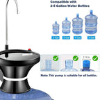 Automatic Electric Water Bottle Pump – USB Rechargeable Drinking Water Dispenser for 5 Gallon Bottles