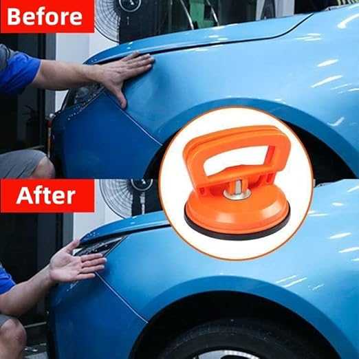 Car Dent Puller Suction Cup Tool – Heavy Duty Vacuum Handle for Auto Body Repair Glass Panel Lifter
