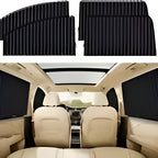 4 pcs Portable car side window shades-UV protective sun shades for car windows