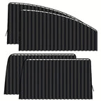 4 pcs Portable car side window shades-UV protective sun shades for car windows
