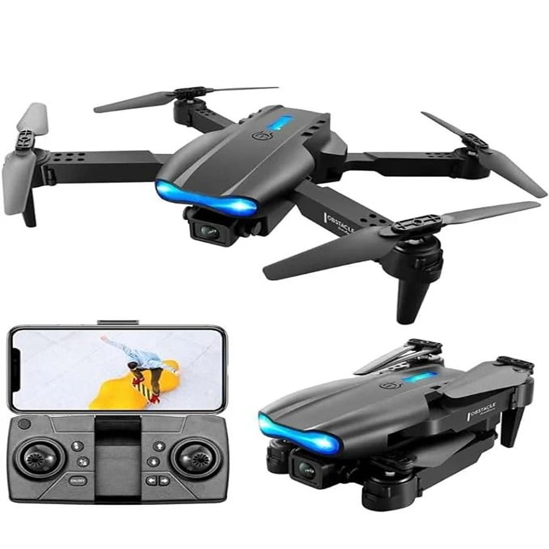 E99 Drone with Camera 720p – Foldable RC Drone with WiFi, Altitude Hold & One Key Takeoff for Beginners