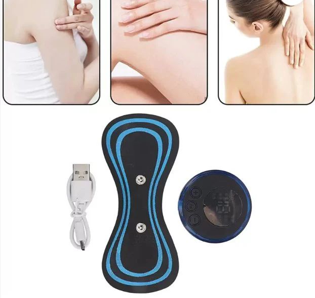 Portable Muscle Relaxation Device - Electric Mini Neck Massager - Adjustable Modes