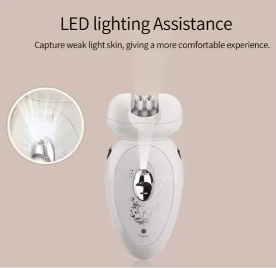 Electric Trimmer for Women – Facial Hair Remover, Nose & Eyebrow Precision Grooming Tool