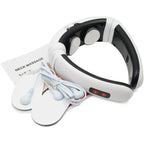 Rechargeable Portable U-shaped Electric Neck Massager with Heating