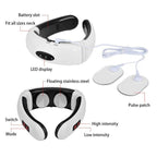 Rechargeable Portable U-shaped Electric Neck Massager with Heating