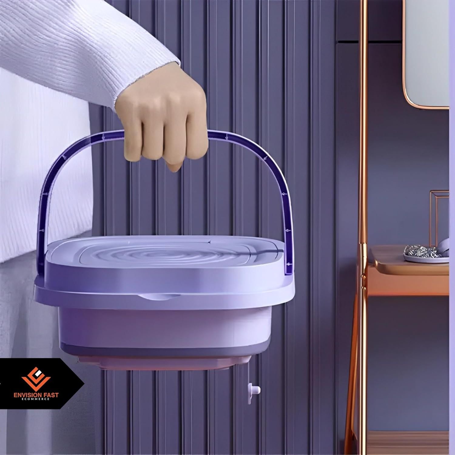 Mini Washing Machine with Spin Dryer – Portable Compact Washer for Small Loads (5.5kg)