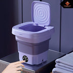 Mini Washing Machine with Spin Dryer – Portable Compact Washer for Small Loads (5.5kg)