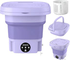 Mini Washing Machine with Spin Dryer – Portable Compact Washer for Small Loads (5.5kg)