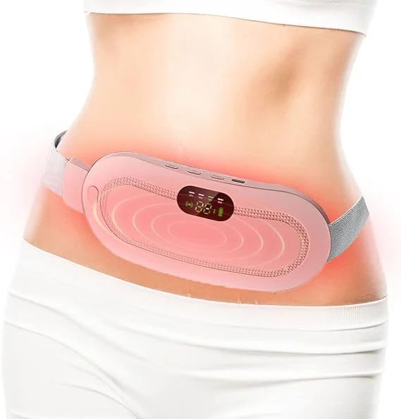 Period Heating Belt for Women – Portable Heating Pad with Massage & Adjustable Heat Levels