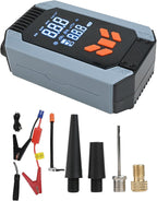 Portable Car Jump Starter with Air Compressor – Battery Booster Power Bank & 150 PSI Tire Inflator
