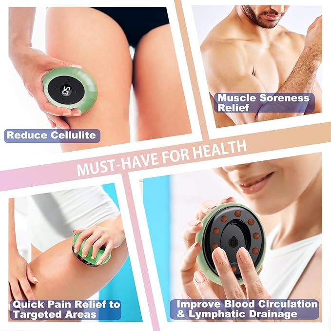 Smart Cupping Massager – Electric Suction Massage Device with Heat & Adjustable Modes