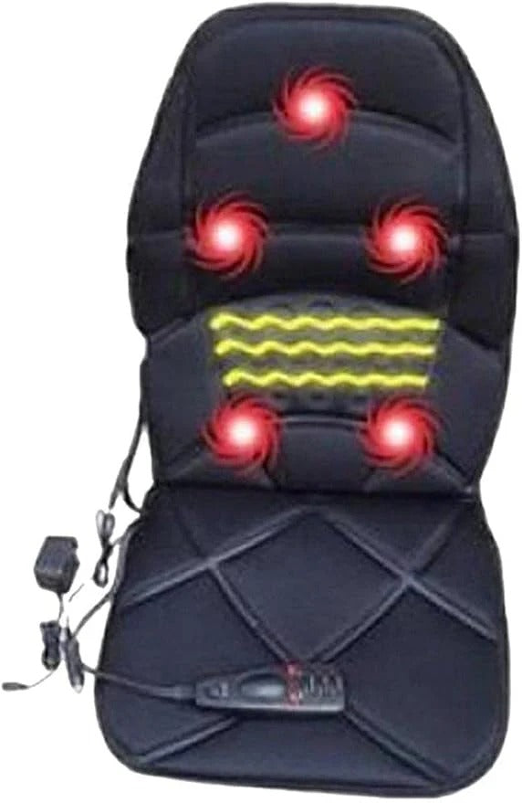 Massage Seat Topper with Heat – Full Body Seat Cushion for Home, Office & Car